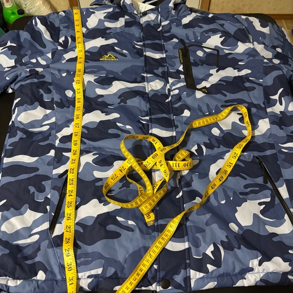 MAGCOMSEN Camo Ski Jacket Size 2XL - Picture 6 of 7
